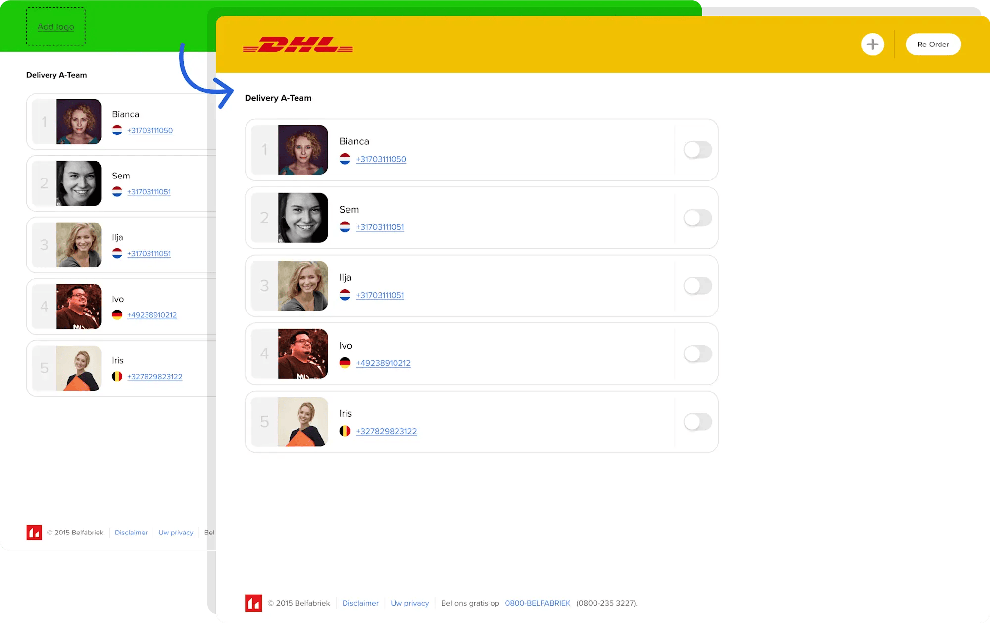 Colleague’s home address