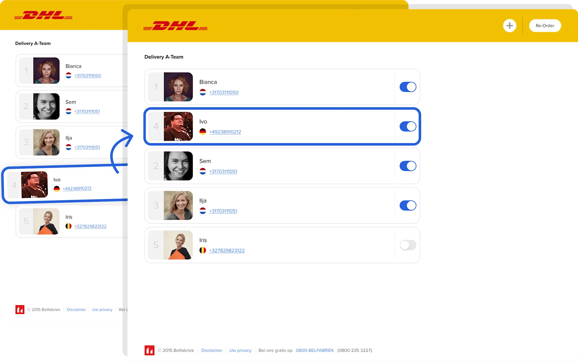 Colleague’s home address