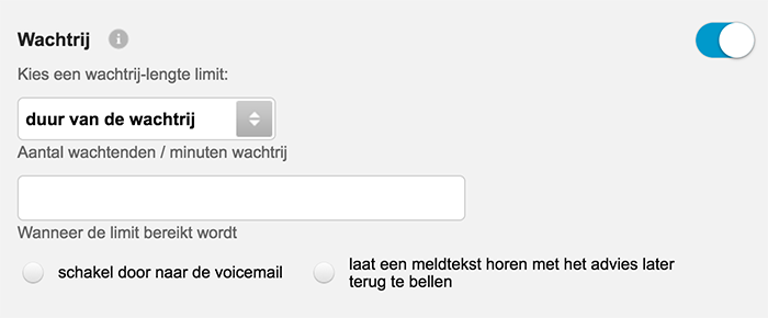 support queue-settings